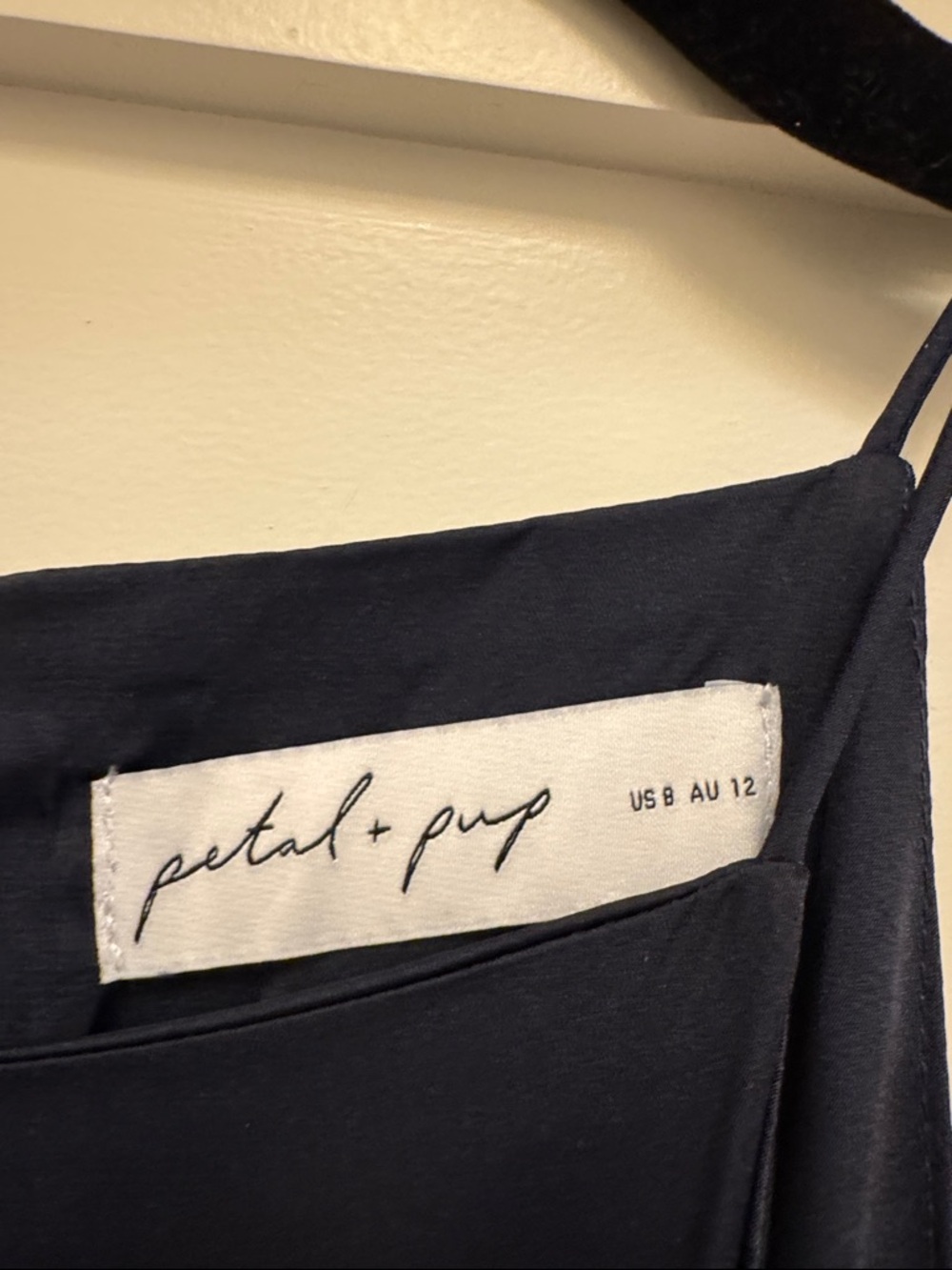 Petal and Pup Navy Seychelles Ruffle Tiered Midi Dress - Picture 5 of 6